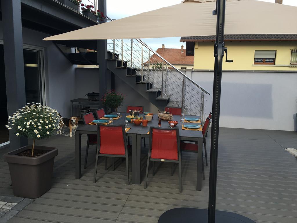 Ried &Co Bed & Breakfast Hoerdt Ngoại thất bức ảnh
